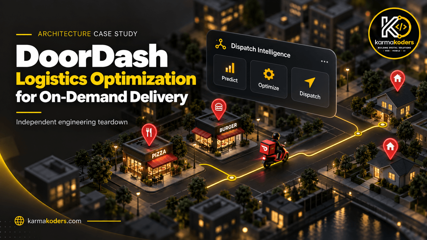 DoorDash: Logistics Optimization for On-Demand Delivery